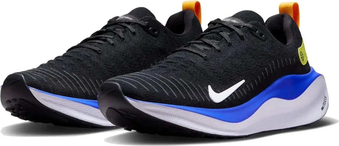 Nike ReactX Infinity Run Flyknit 4 - Maat 42 - Zwart/Racer Blue