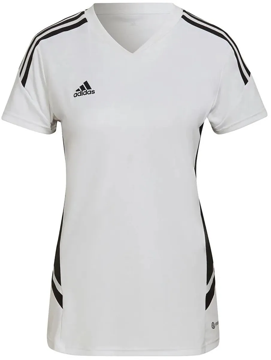 adidas Condivo 22 Training Shirt Dames HA6288 - XS - Wit/Zwart