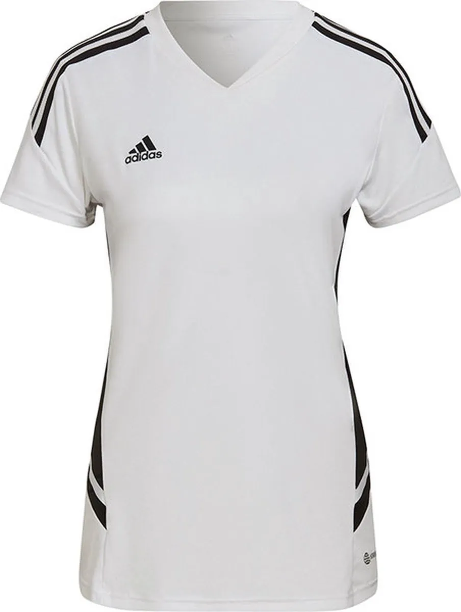 adidas Condivo 22 Training Shirt Dames HA6288 - XS - Wit/Zwart