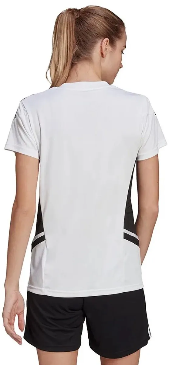 adidas Condivo 22 Training Shirt Dames HA6288 - XS - Wit/Zwart