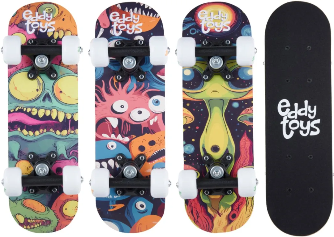 Eddy Toys Skateboard 70cm - Meerkleurig