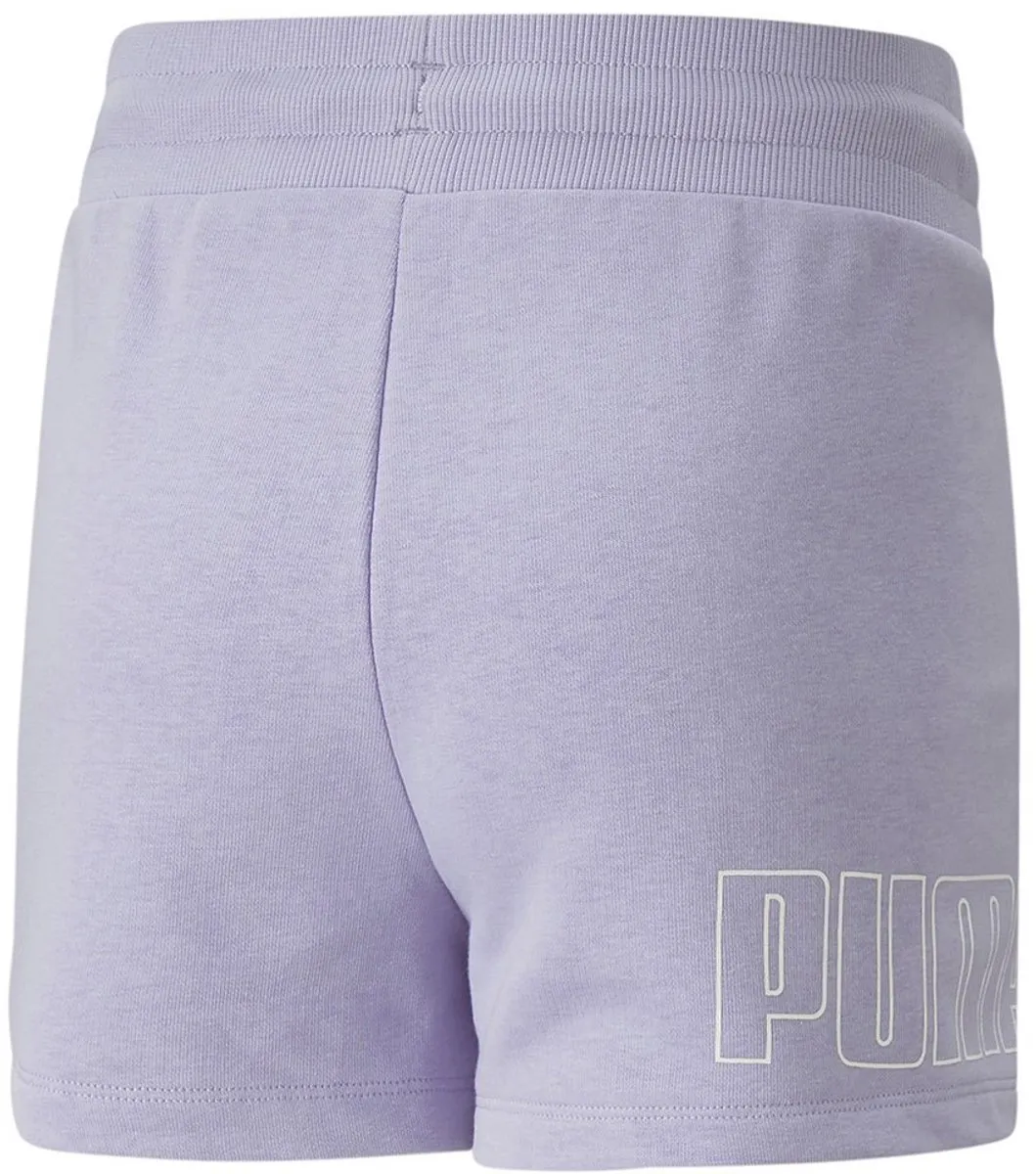 PUMA Power High Korte Broek - 3-4 jaar - Paars
