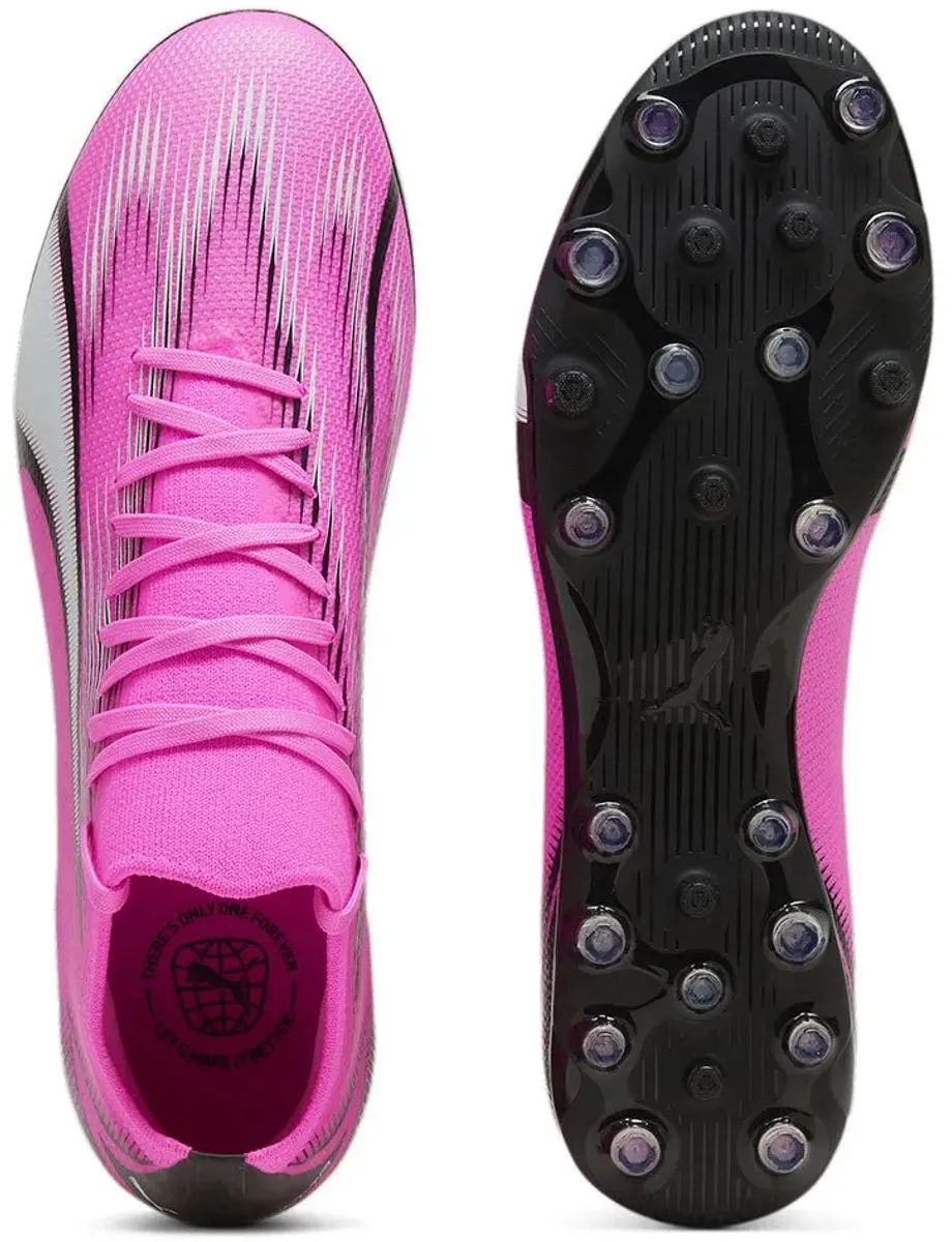 PUMA Ultra Match Mg Voetbalschoenen - Roze - EU 43