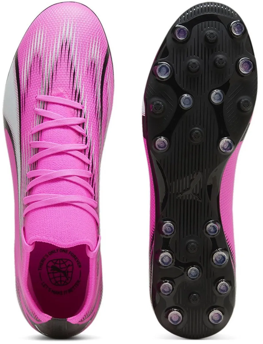 PUMA Ultra Match Mg Voetbalschoenen - Roze - EU 43