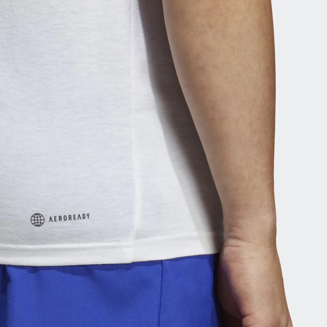 adidas Performance Train Essentials Feelready Mouwloos Shirt L - Wit