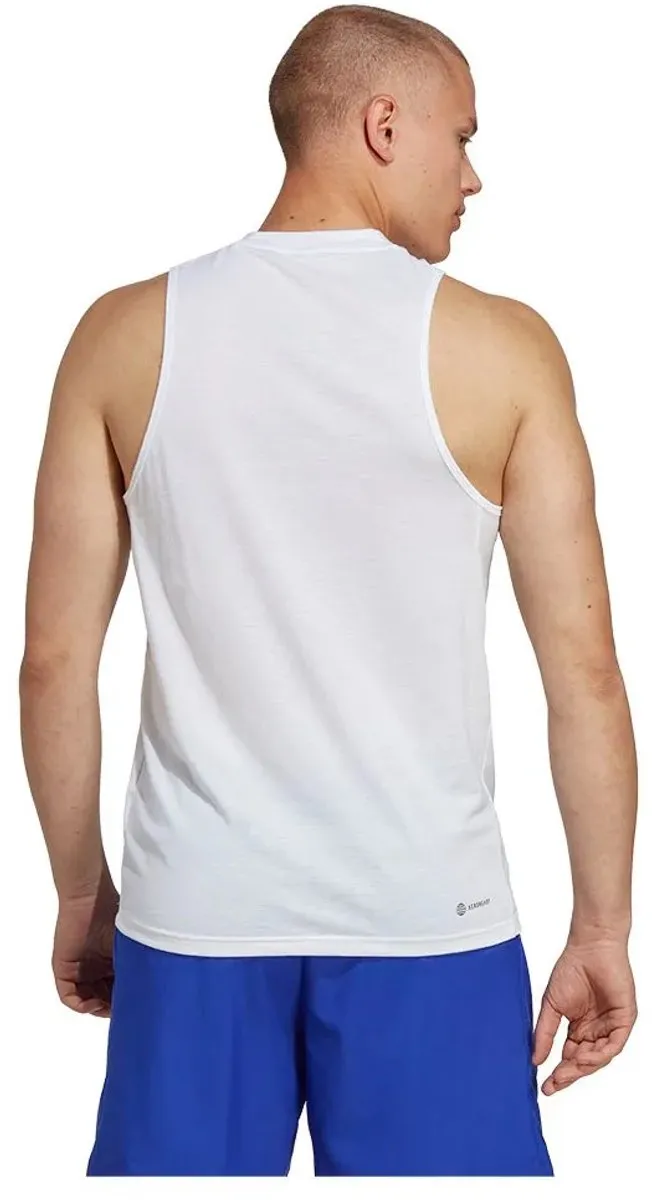 adidas Performance Train Essentials Feelready Mouwloos Shirt L - Wit
