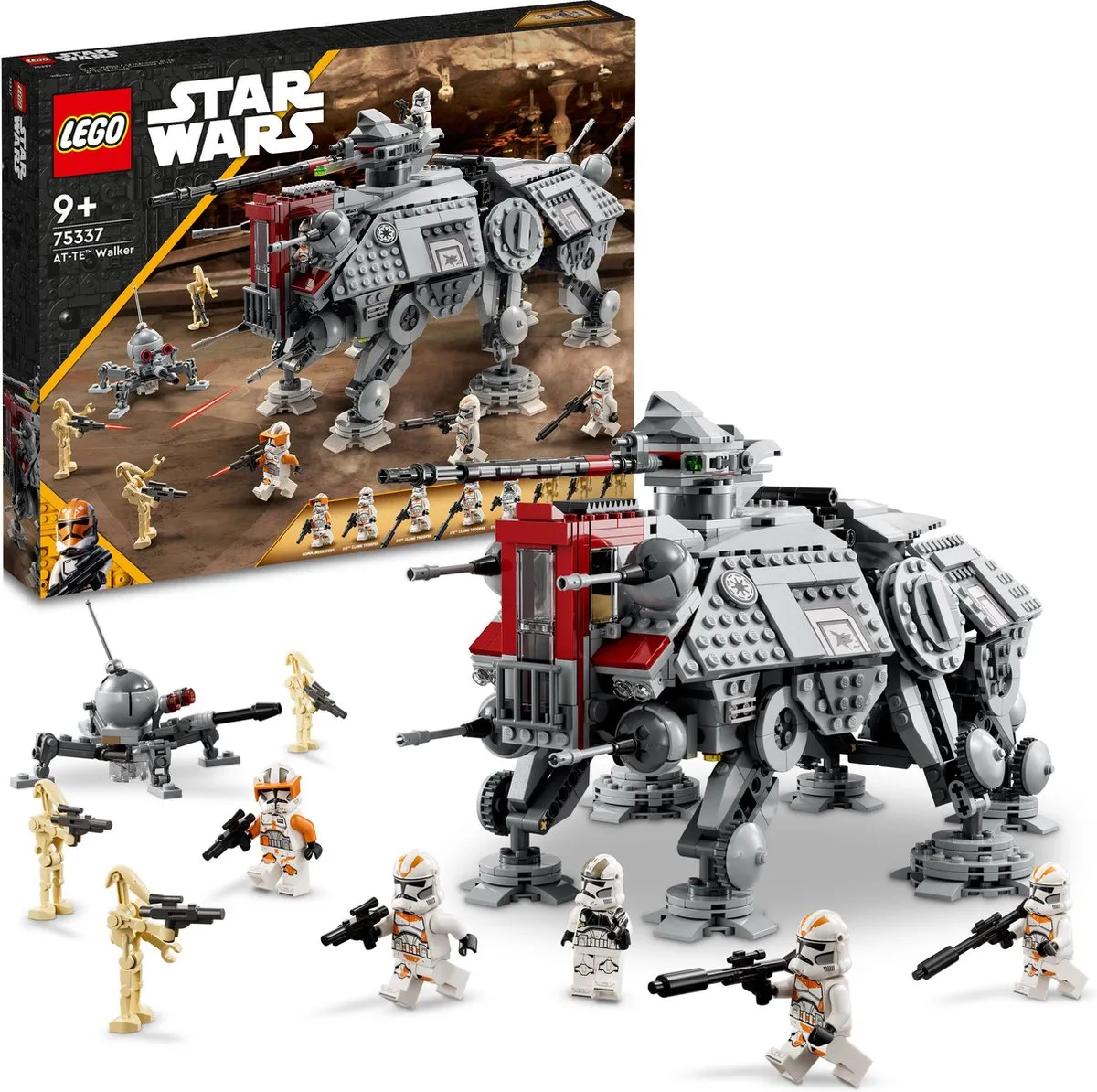 LEGO Star Wars AT-TE Walker 75337 - 1082 Stukken - Multicolor