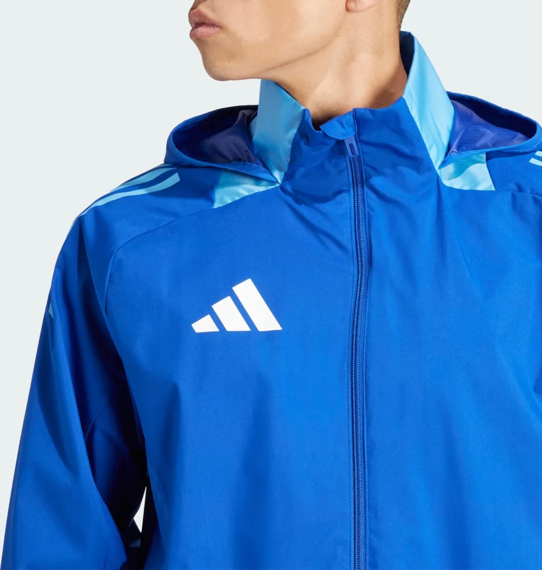 adidas Performance Tiro 24 Competition All-Weather Jack - Heren - Blauw - 2XL