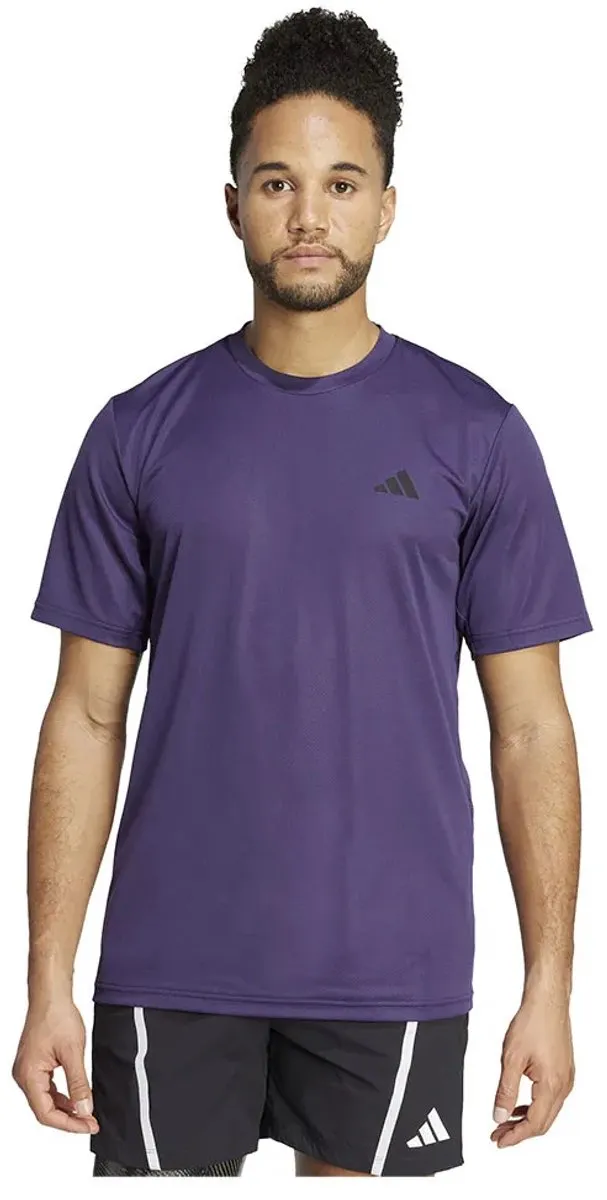 Adidas Training Essentials Sportshirt Heren - Paars XL