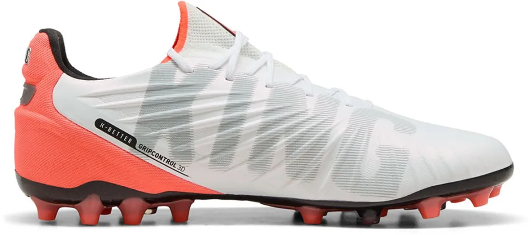 PUMA King Ultimate Mg Voetbalschoenen 46 - Wit