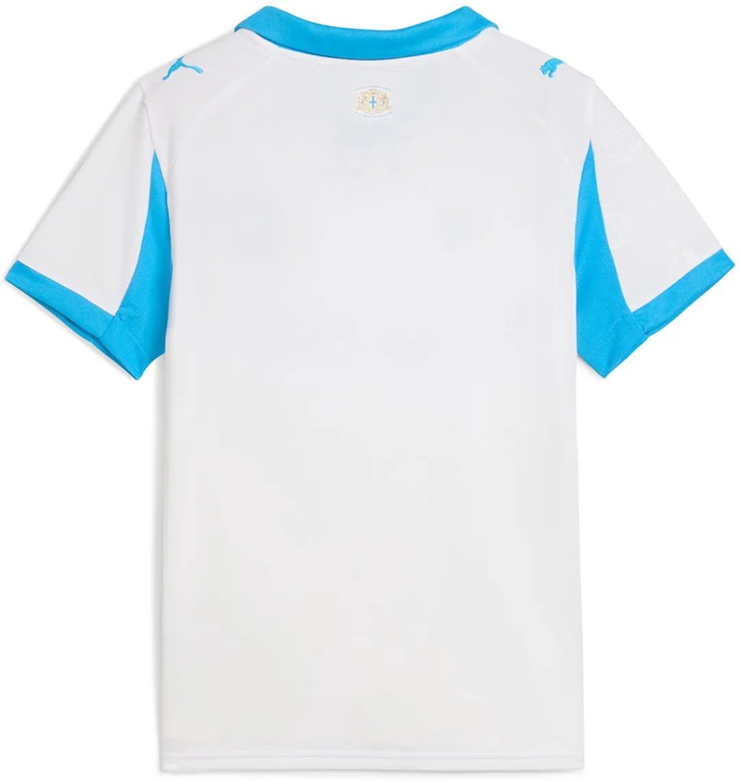 PUMA Olympique Marseille 25/26 Thuis T-shirt Junior Wit - 11-12 jaar
