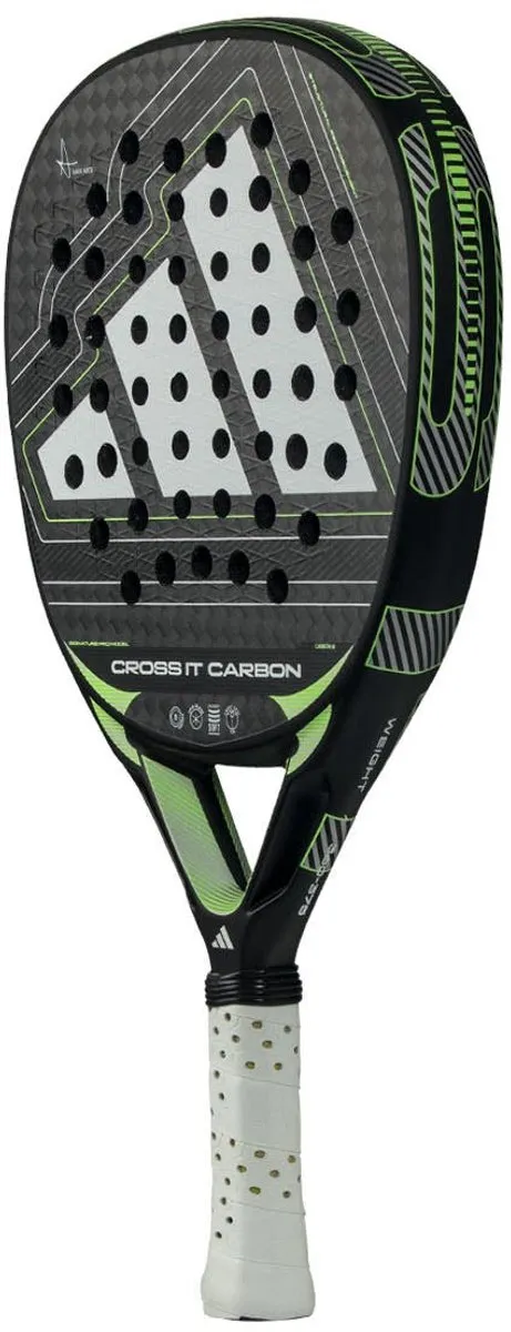 Adidas Cross It Carbon 2026 Padelracket - Zwart L2