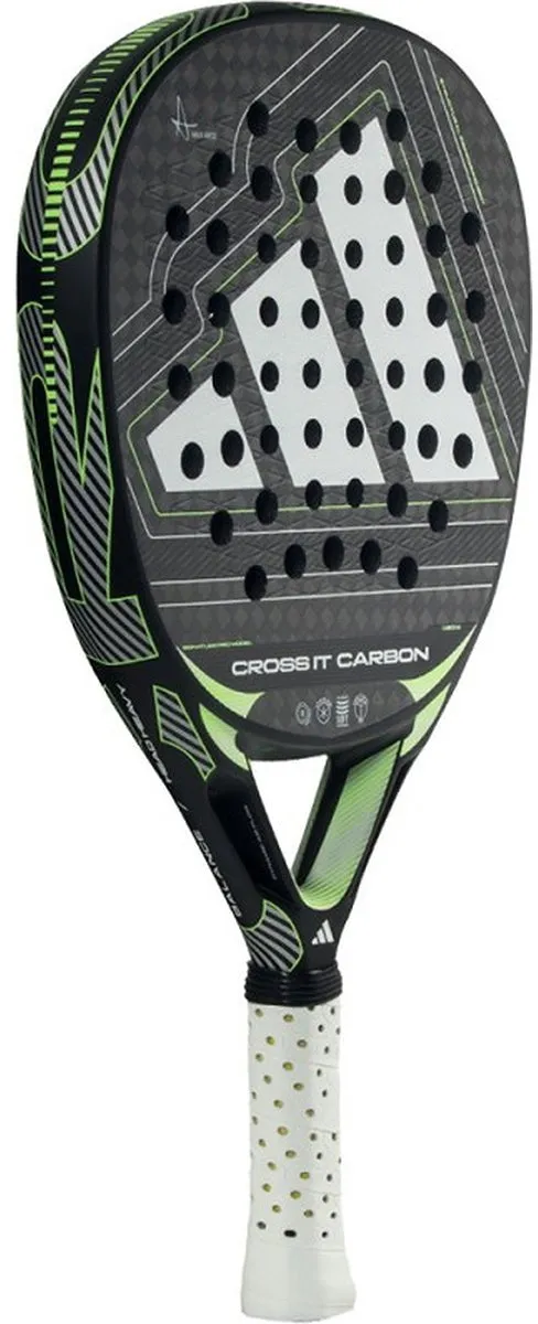 Adidas Cross It Carbon 2026 Padelracket - Zwart L2 - afbeelding 6 van 6