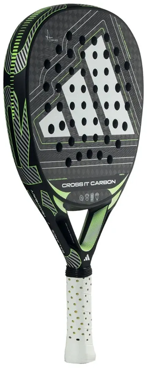 Adidas Cross It Carbon 2026 Padelracket - Zwart L2