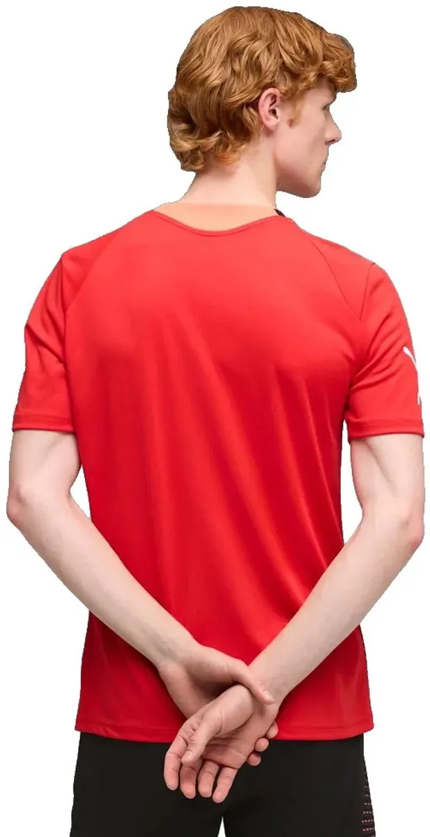 PUMA Individualfinal T-shirt - S - Glowing Red/Mint Jelly