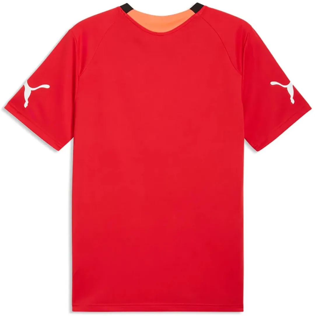 PUMA Individualfinal T-shirt - S - Glowing Red/Mint Jelly