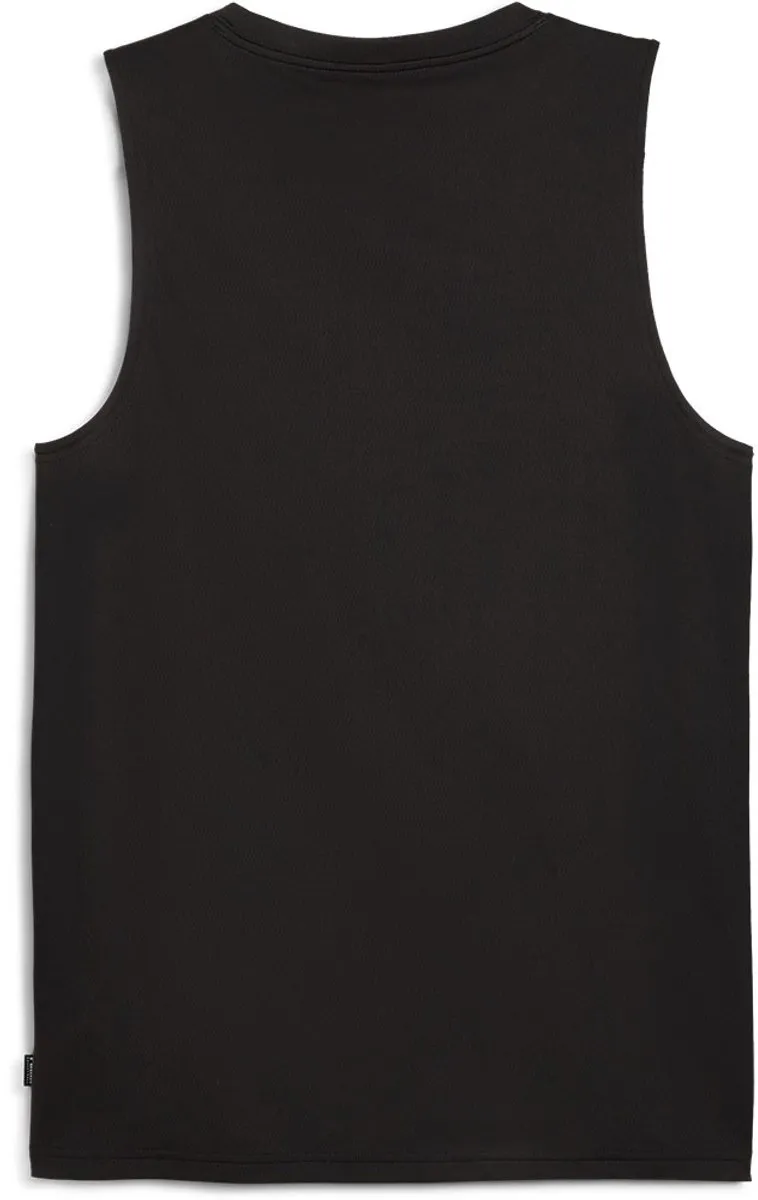 PUMA Posterize Mouwloos T-shirt - Zwart - XL