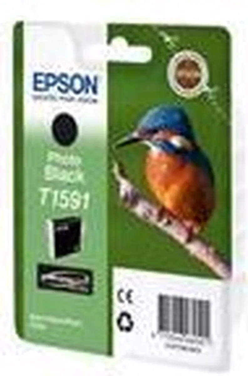 Epson T1591 Inktcartridge Foto Zwart - 17ml