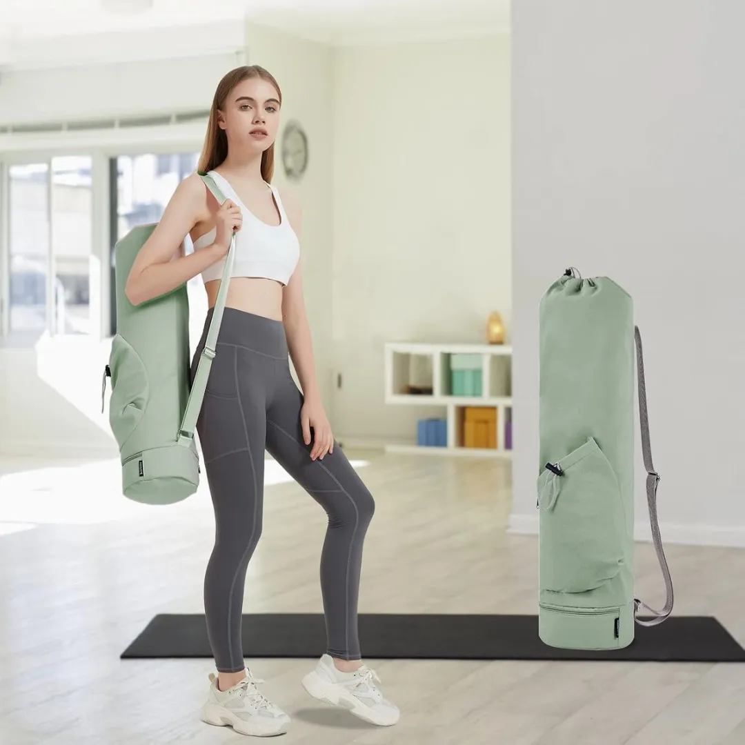 ECTEATOY Yogamat Opbergtas Roze - 4 Vakken