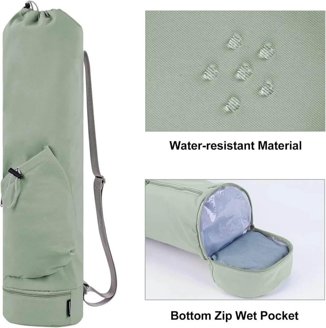 ECTEATOY Yogamat Opbergtas Roze - 4 Vakken