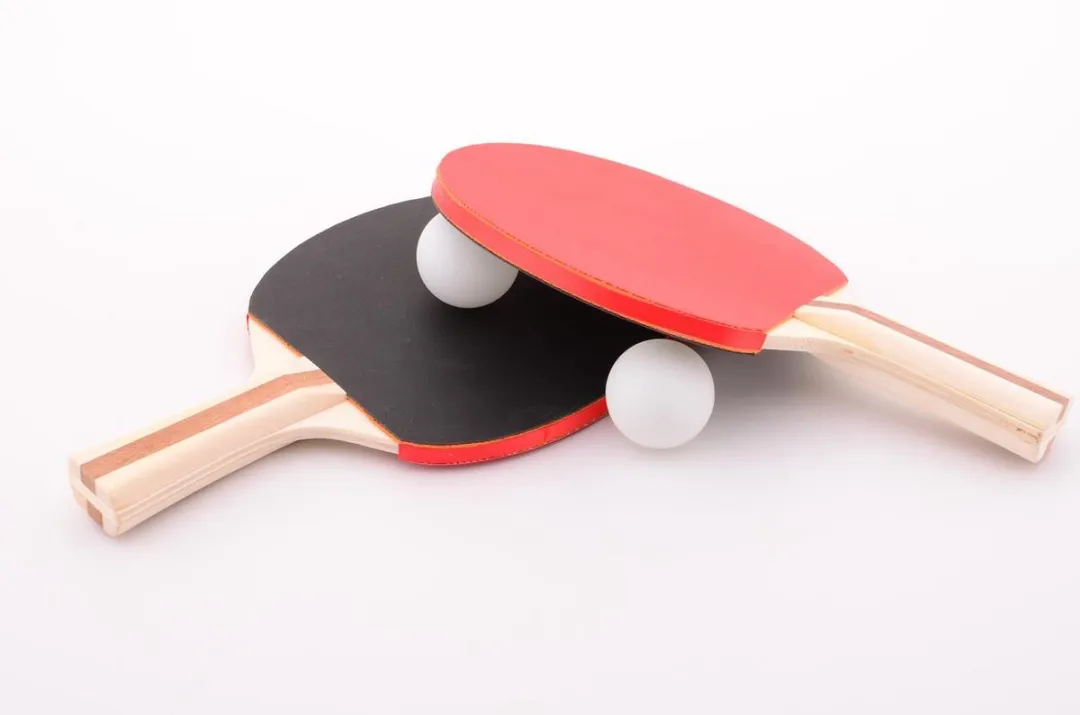 Johntoy Tafeltennis Set 5-delig - 2 Ballen, 2 Batjes