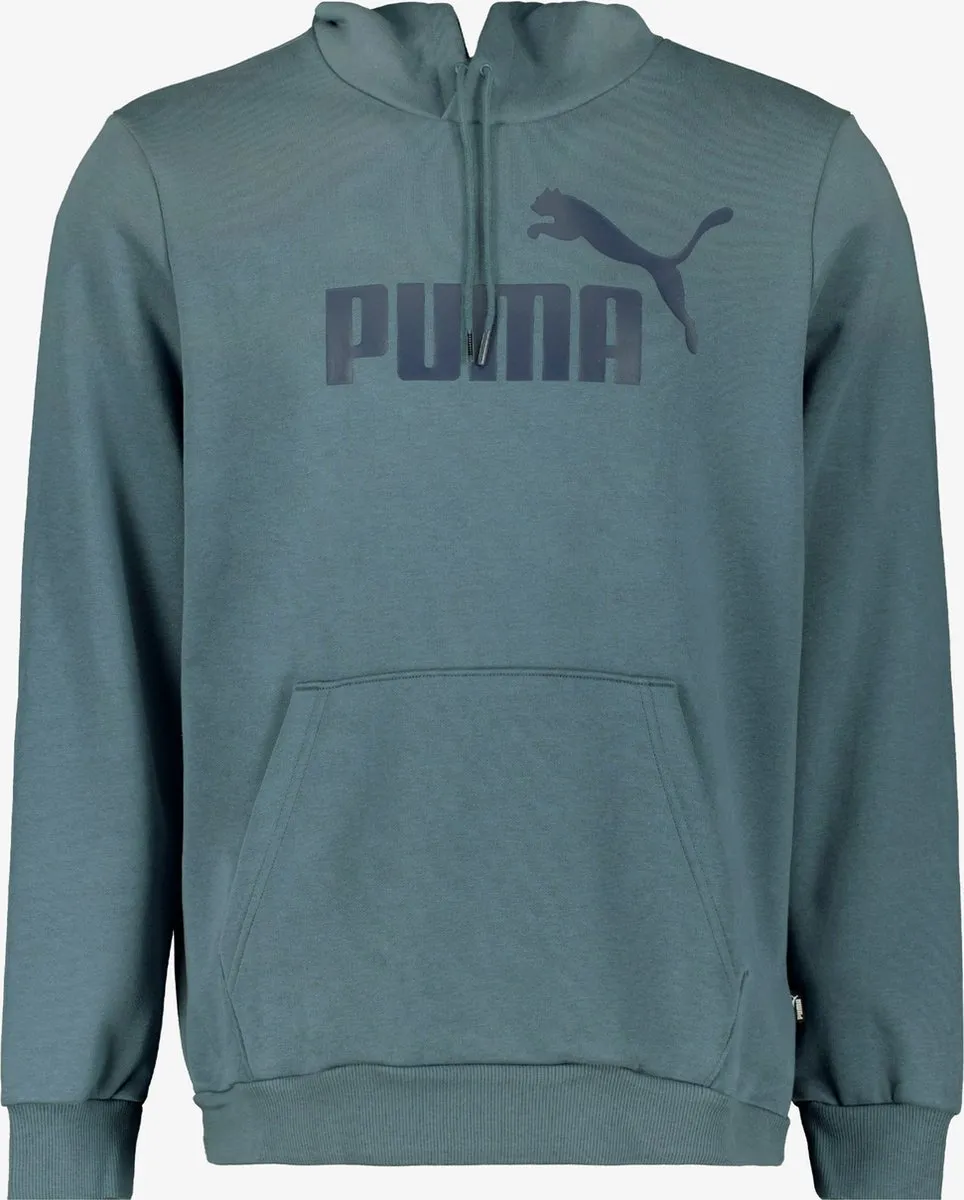 PUMA ESS Big Logo Hoodie FL - Trui Heren - Maat S - Gray Skies