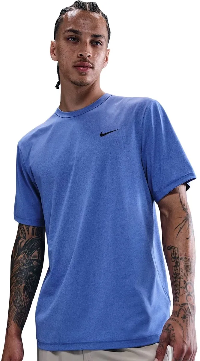 Nike Dri-FIT UV Hyverse Shirt Heren S - Groen/Grijs