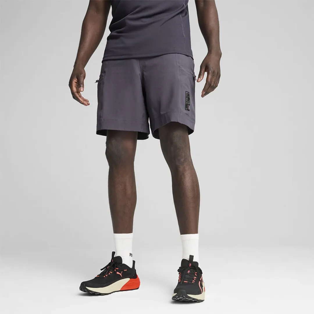 PUMA Seasons Trail Korte Broek S - Galactic Gray