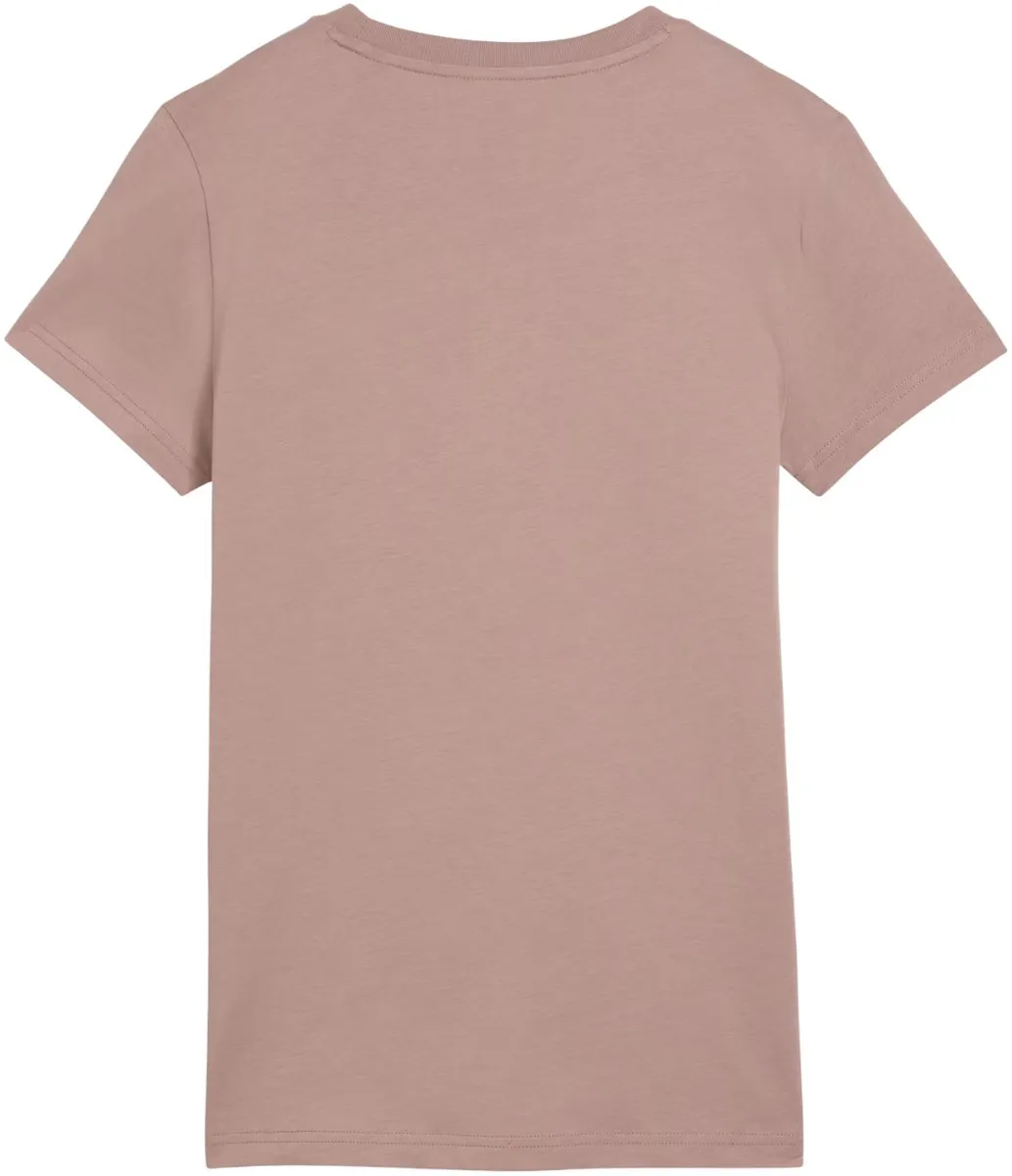 PUMA ESS Small No.1 Logo Tee Dames T-shirt - Roze