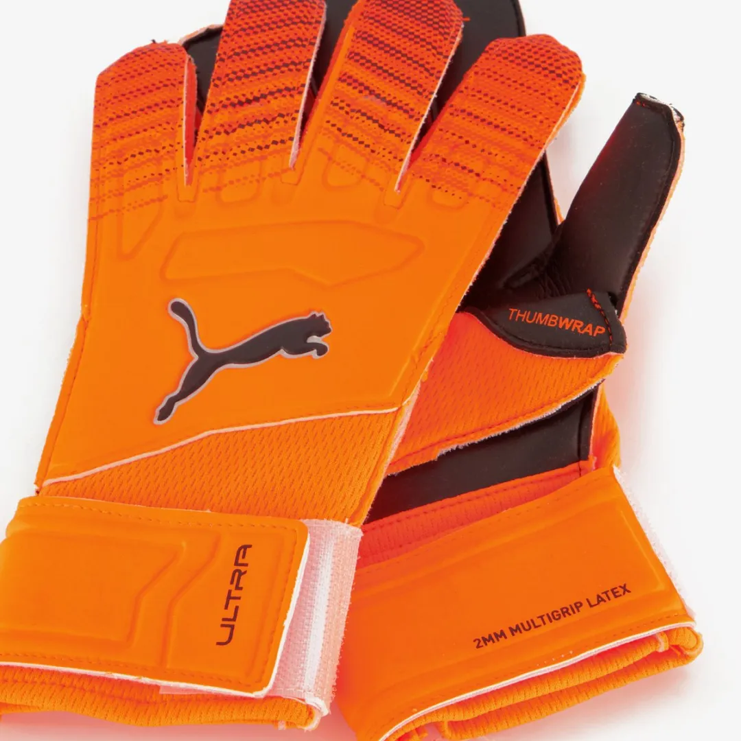 PUMA Ultra Play RC Keepershandschoenen - Maat 5 - Fluoro Oranje/Zwart