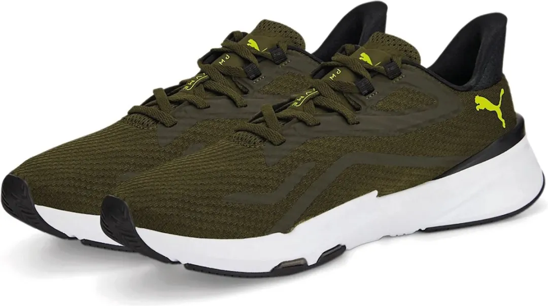 PUMA Powerframe Heren Sneakers 40+ - Groen - afbeelding 2 van 2