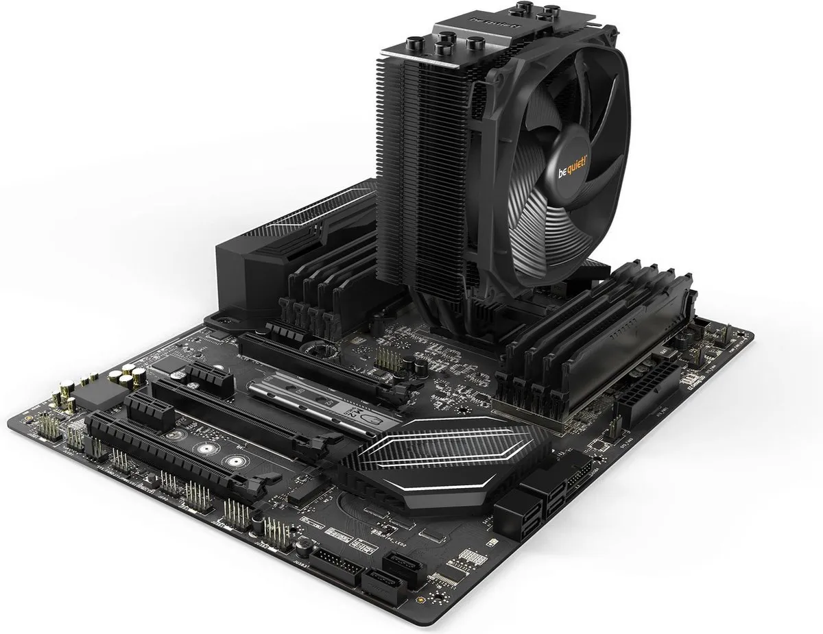 be quiet! Dark Rock Slim BK024 Processor Koeler 12cm - Zwart
