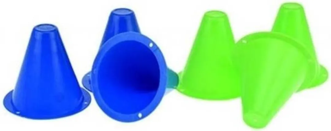 Toi-Toys Minipionnen 8cm Blauw/Groen