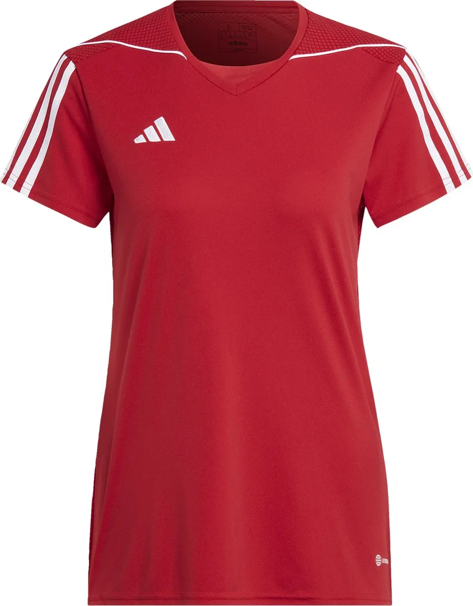 adidas Performance Tiro 23 League Voetbalshirt Dames Rood S - afbeelding 6 van 6