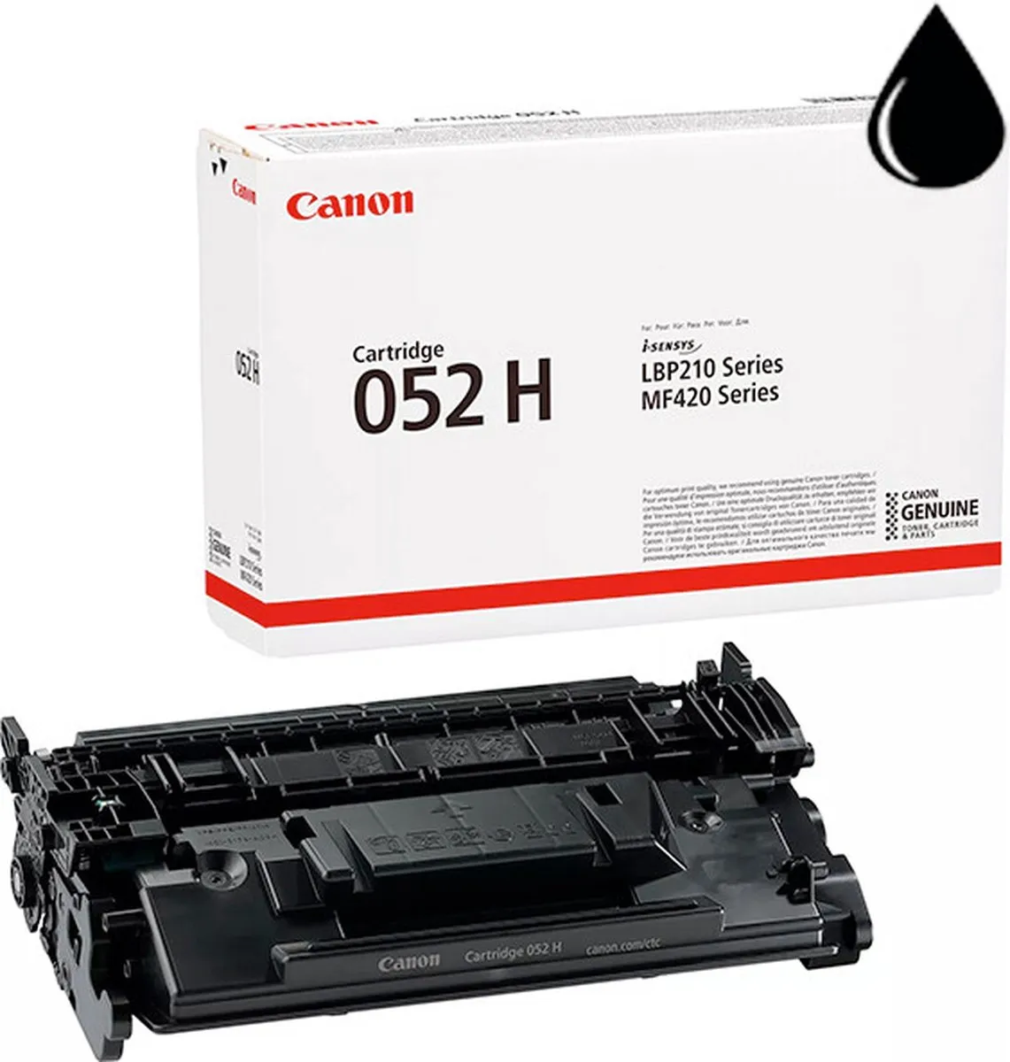 Canon 052H Toner - Zwart