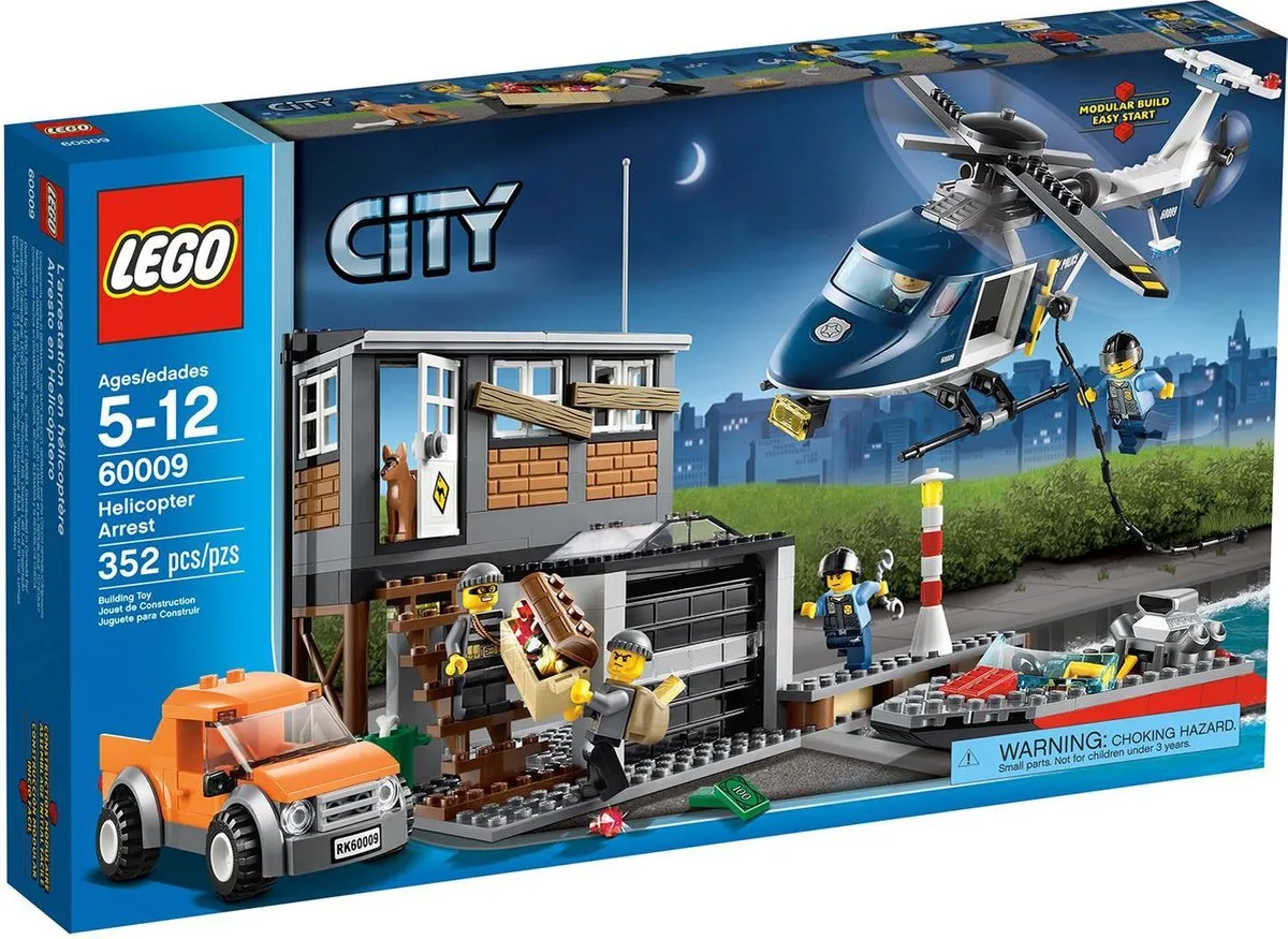 LEGO City Helikopter Boevenjacht 60009 - 352 Stukken - afbeelding 5 van 6