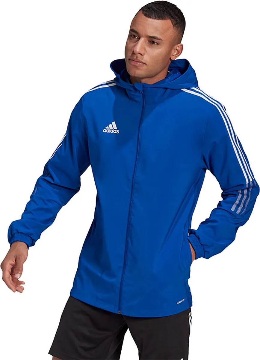 Adidas Tiro 21 Windbreaker Heren - Royal S