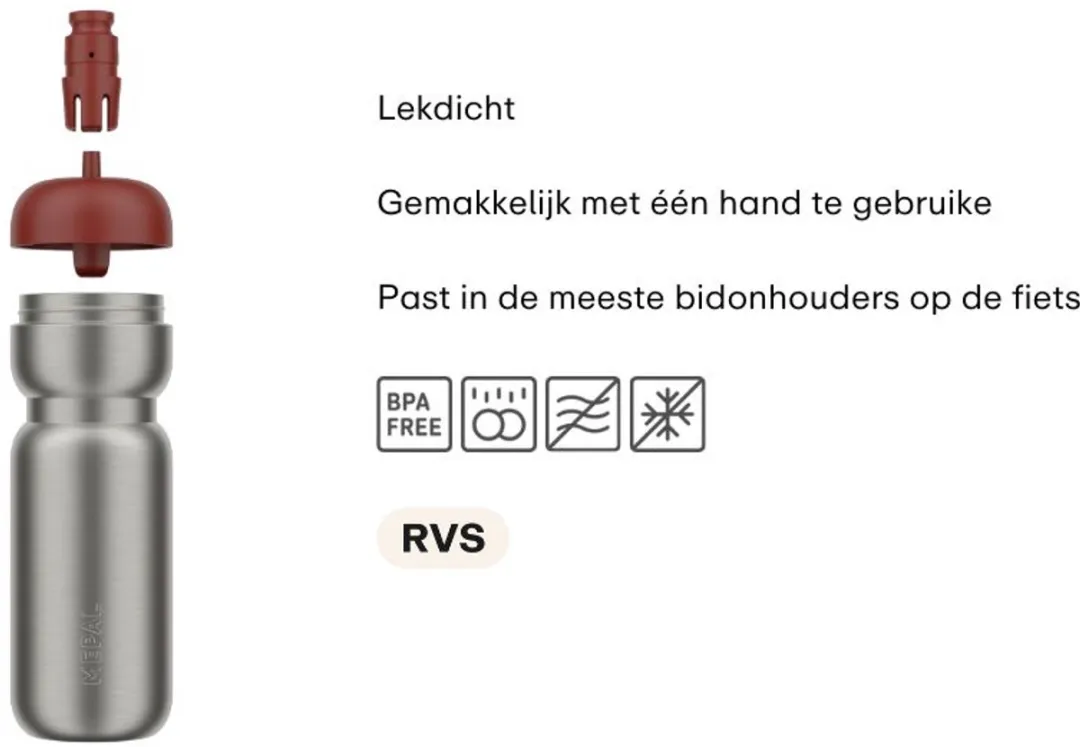 Mepal RVS Sport Bidon 800ml - Midnight Blue