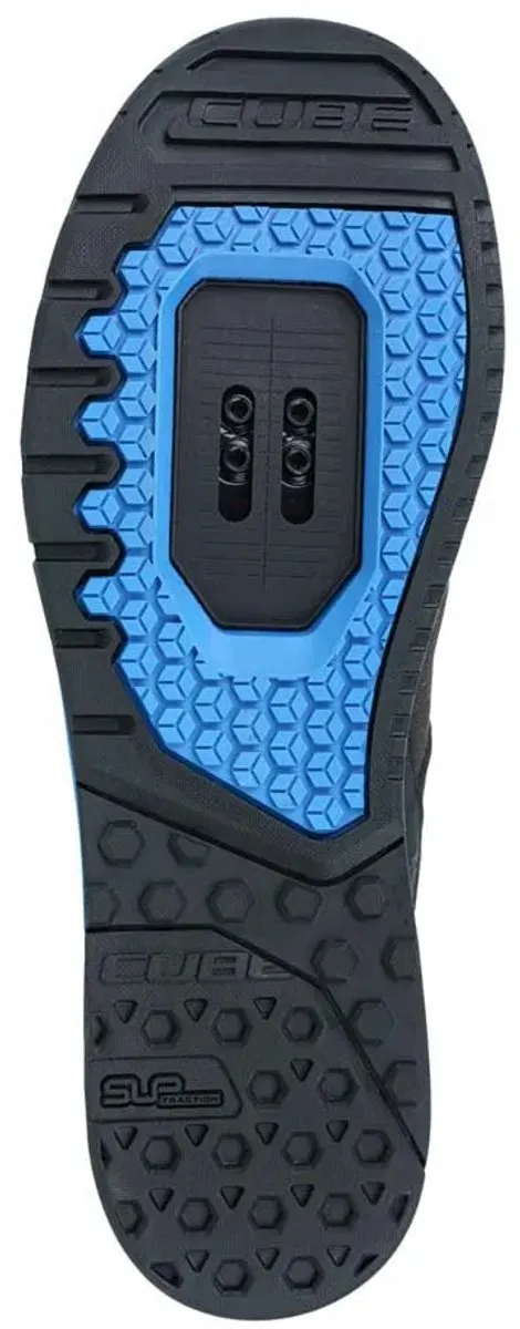 Cube Gty Strix MTB-schoenen 46 - Blauw/Zwart