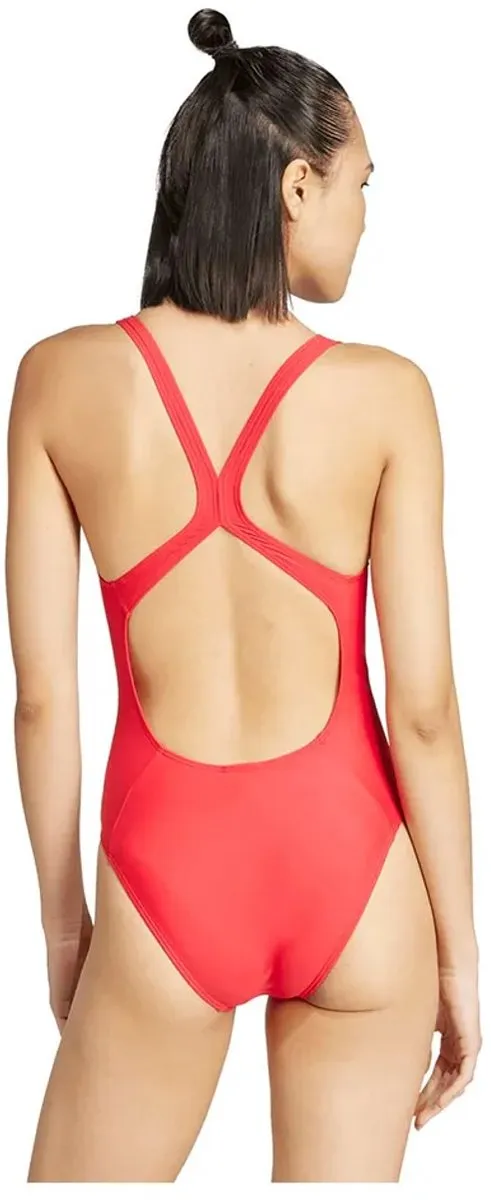Adidas Logo C-back Zwemkleding Rood 36