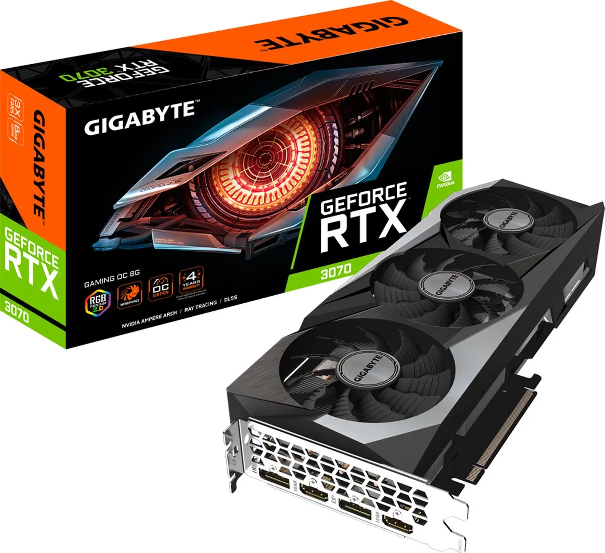 Gigabyte RTX 3070 Gaming OC 8G LHR