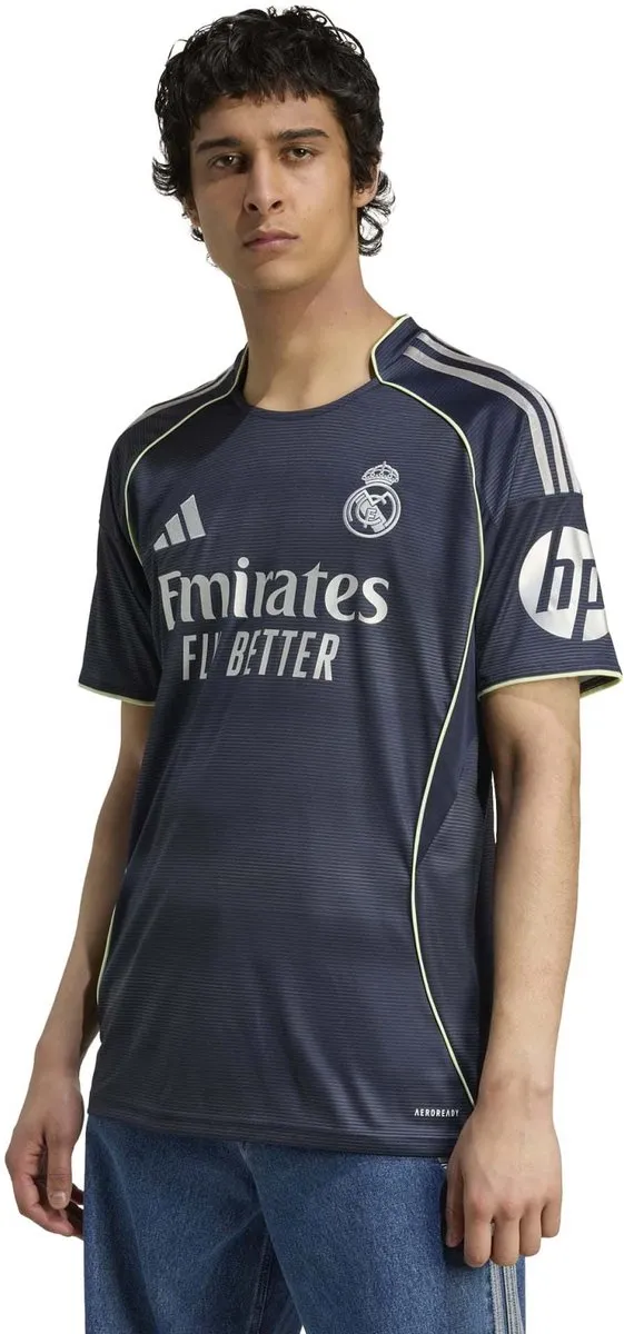 adidas Sport Real Jsy T-Shirt L - Blauw