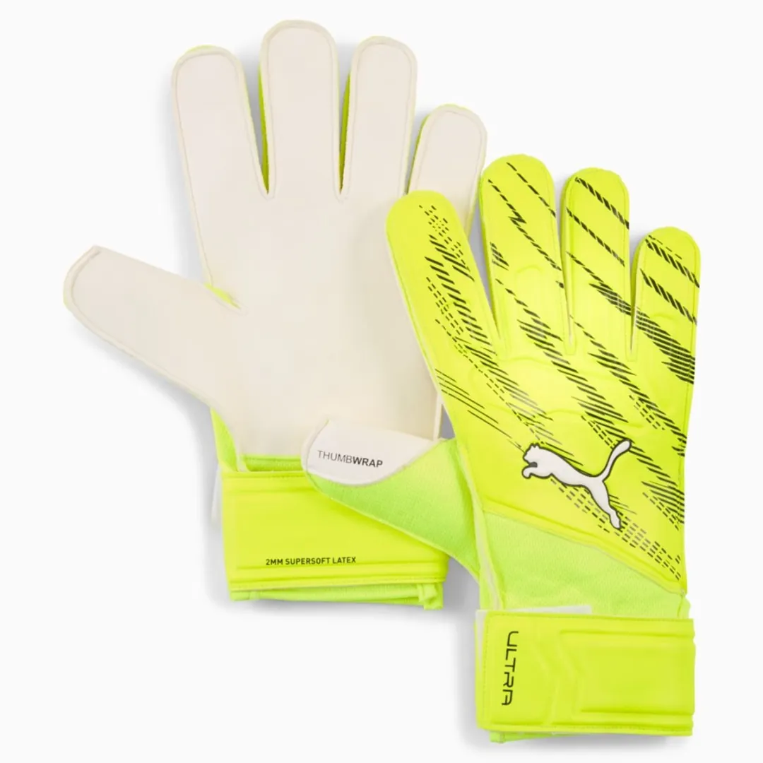 PUMA Ultra Play Keeperhandschoenen Geel - Maat M