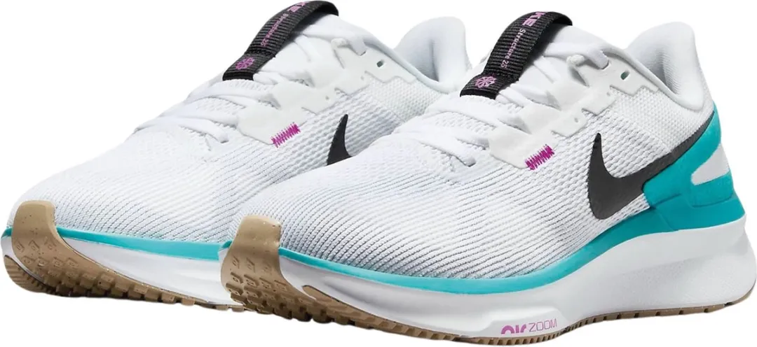 Nike Zoom Structure 25 Hardloopschoenen 40.5 - Wit/Blauw/Zwart