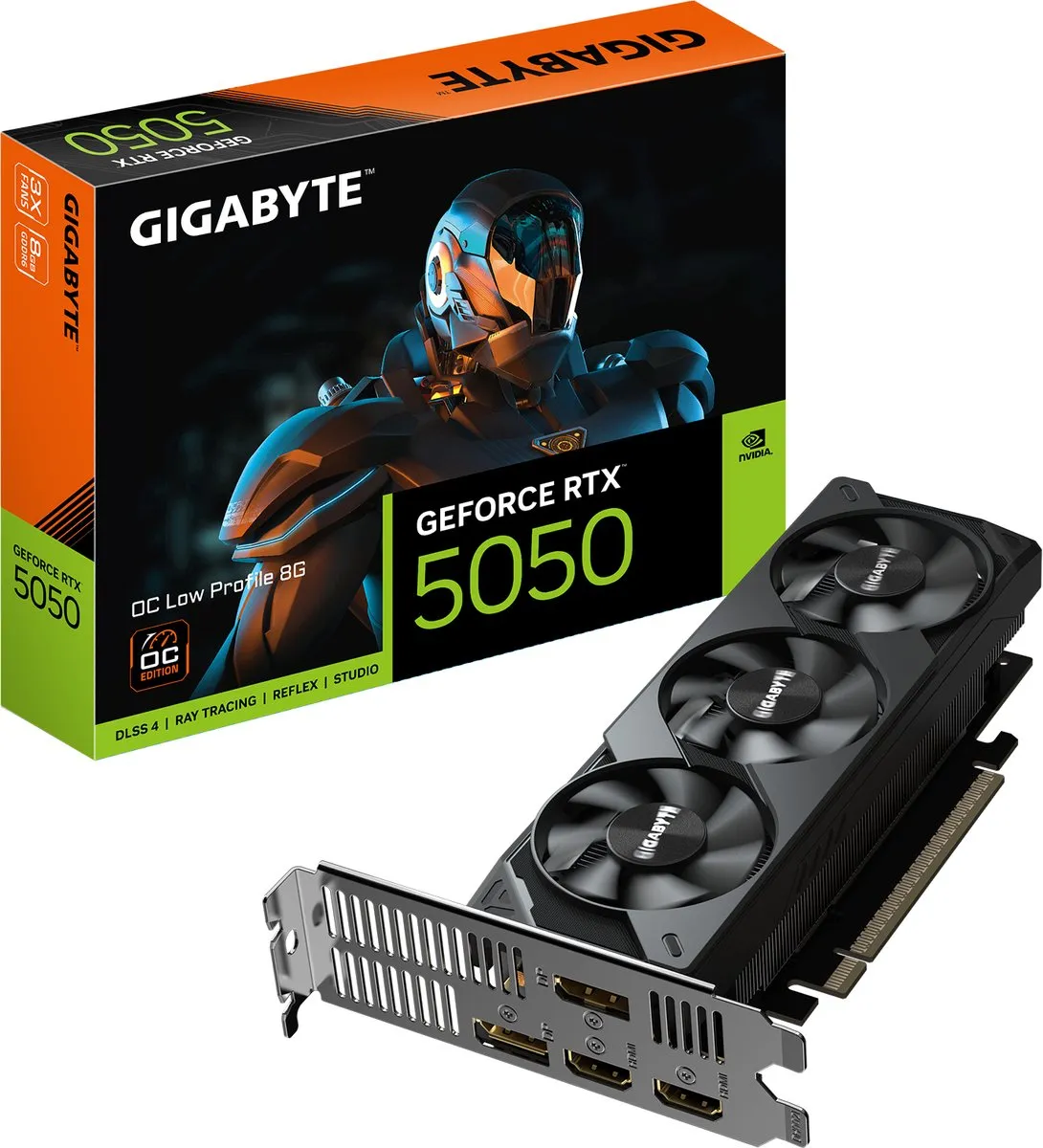 Gigabyte GeForce RTX 5050 OC Low Profile GV-N5050OC-8GL