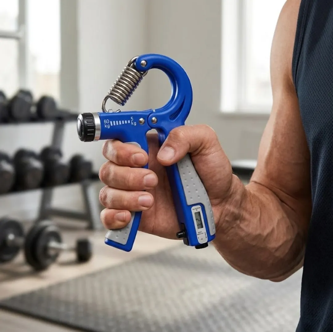 NUVEX Handtrainer Verstelbaar 5-60kg - Blauw