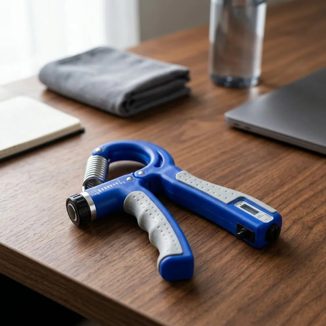 NUVEX Handtrainer Verstelbaar 5-60kg - Blauw