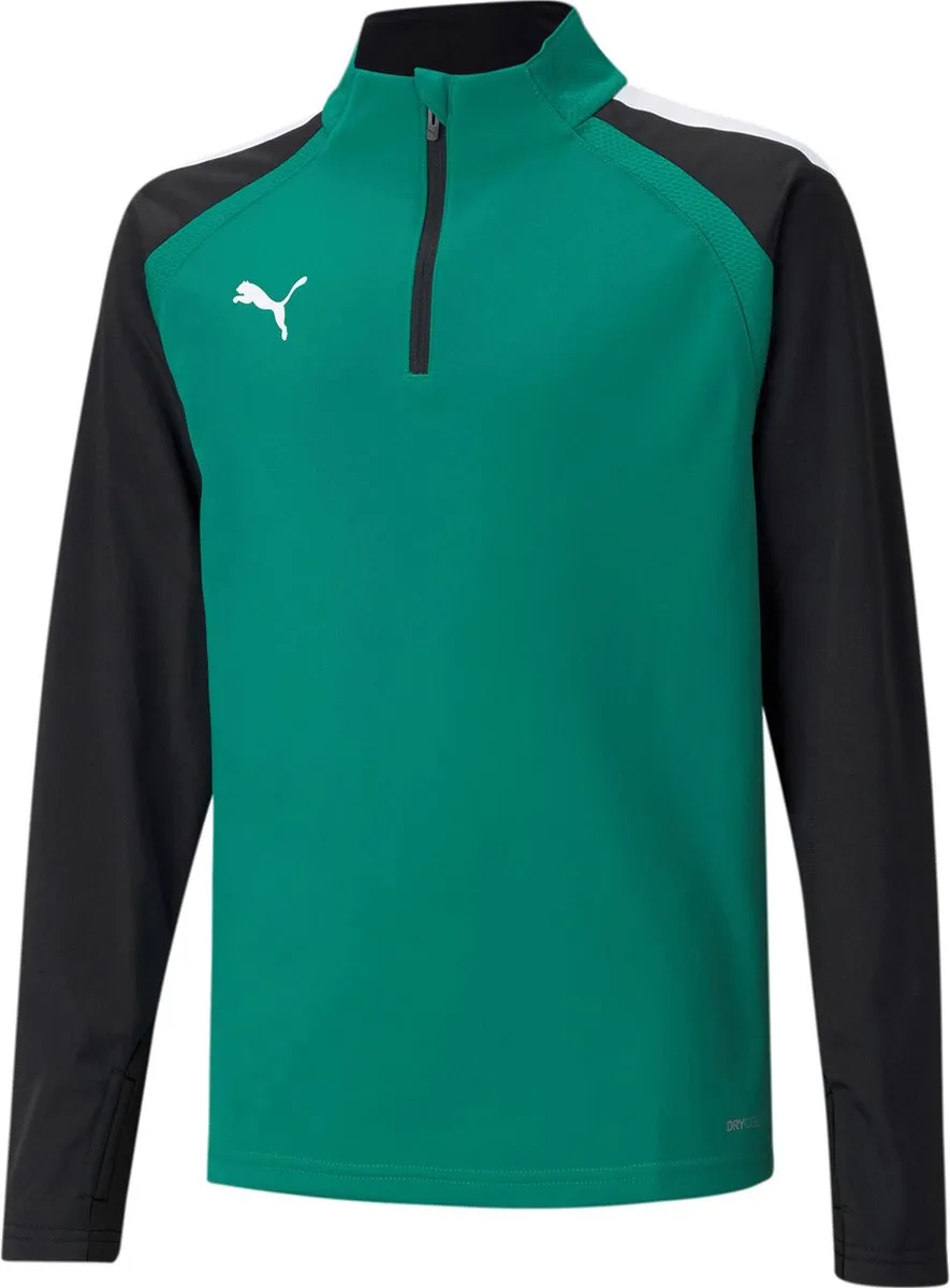 PUMA TeamLIGA Sporttrui Unisex 164 - Groen/Zwart