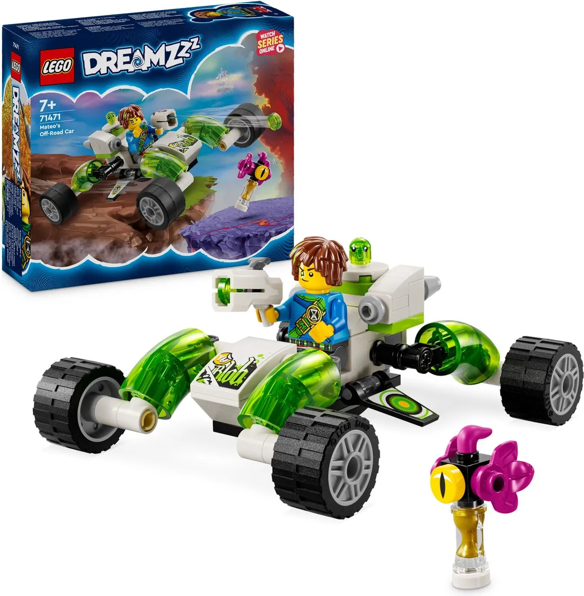 LEGO DREAMZzz Mateo Terreinwagen 71471 - 1 Minifiguur - afbeelding 2 van 6