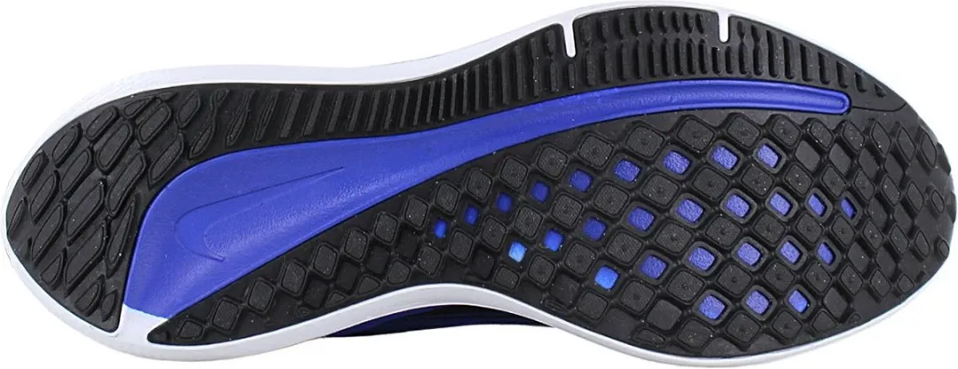 Nike Air Winflo 9 Hardloopschoenen DD6203-004 - Zwart-Blauw